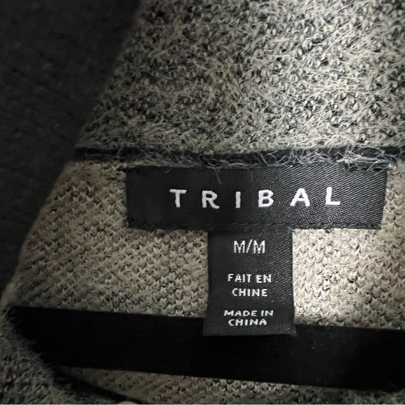 NEW Tribal Intarsia Cheetah Boho Soft High Neck Eye Lash Tunic Sweater Dress - Picture 12 of 13